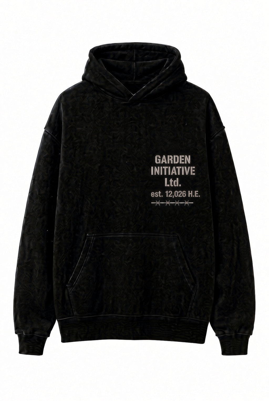 Garden Initiative Ltd. Hoodie - Ash Grey Front