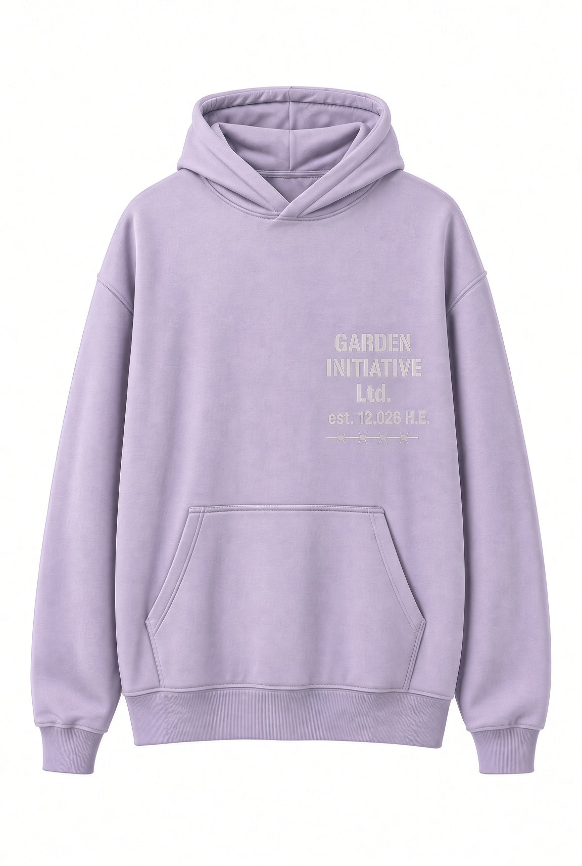 Garden Initiative Ltd. Hoodie - Ash Grey Back